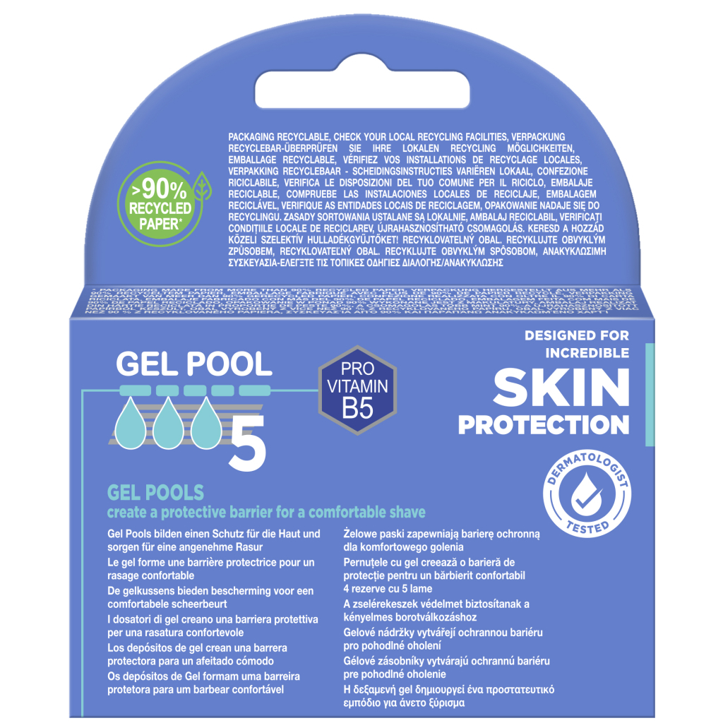 Змінні касети Wilkinson Sword Hydro 5 Blades 4 шт. (4027800402205) - зображення 2