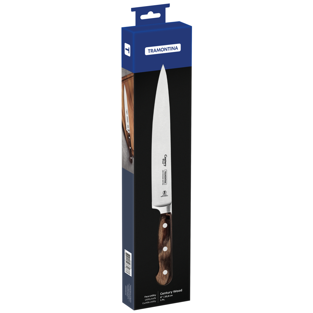 Кухонний ніж Tramontina Century Wood універсальний 203 мм (21540/198) - зображення 2