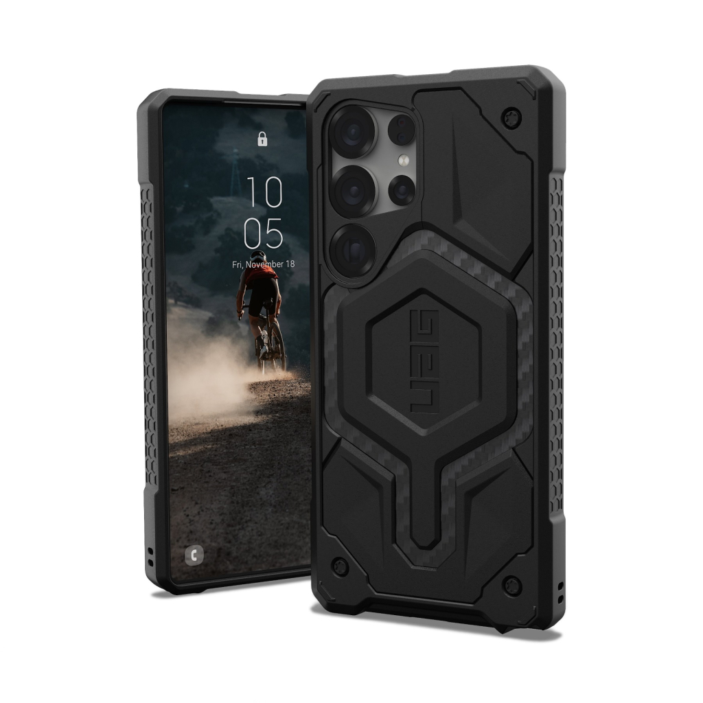 Чохол до мобільного телефона UAG Samsung Galaxy S25 Ultra Monarch Carbon Fiber (214464114242) - зображення 2