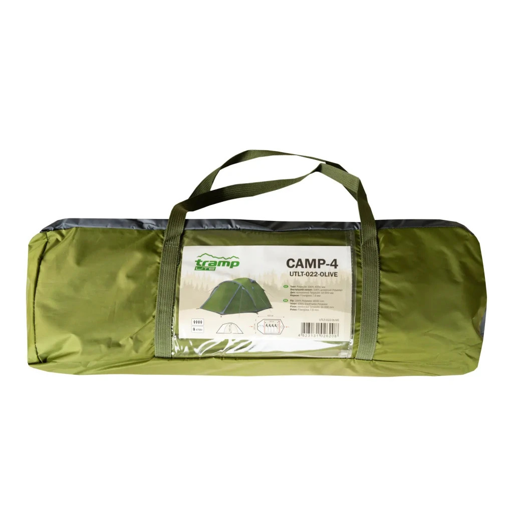 Намет Tramp Lite Camp 4 Olive (UTLT-022-olive) - зображення 12