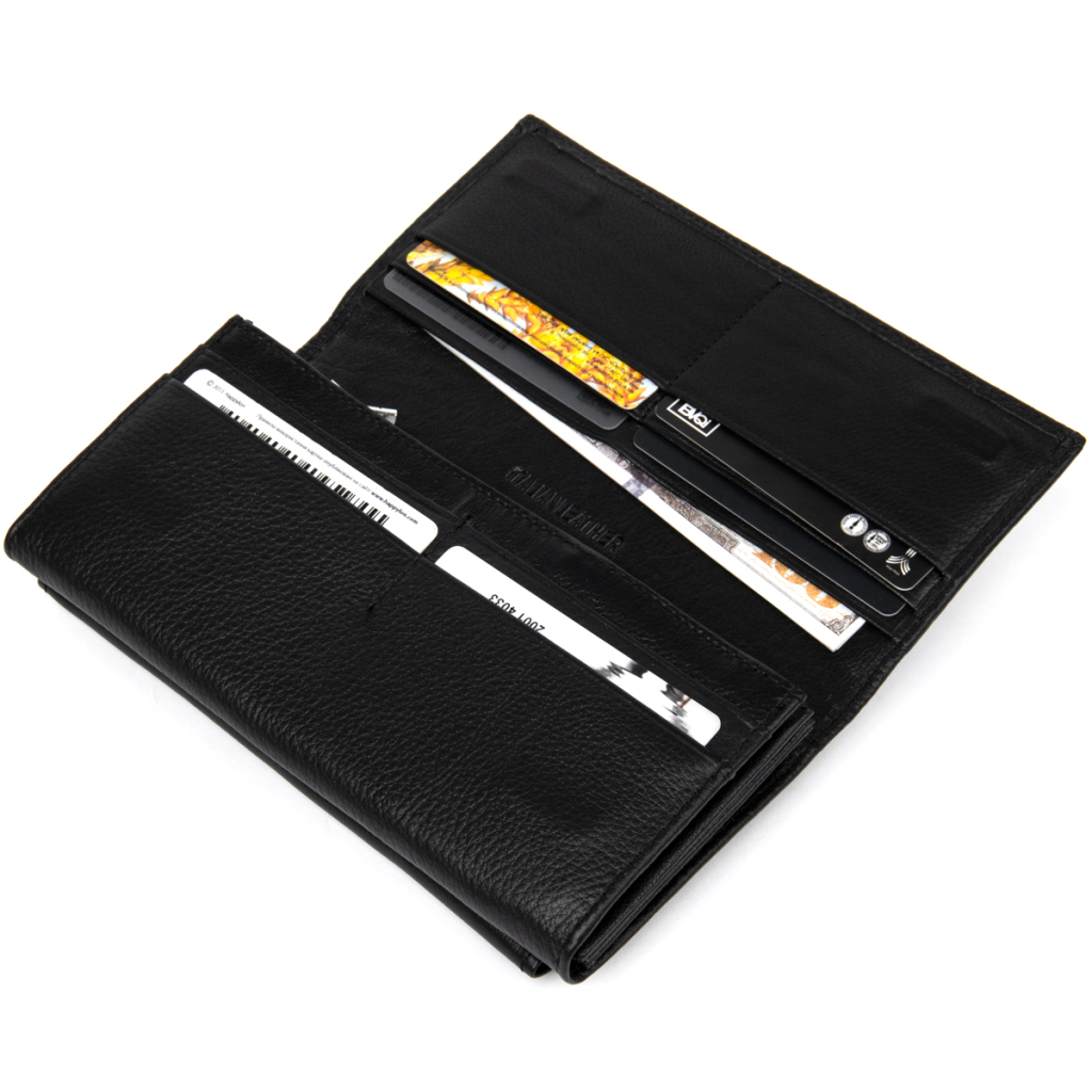 Гаманець ST Leather Чорний (19375) - зображення 5