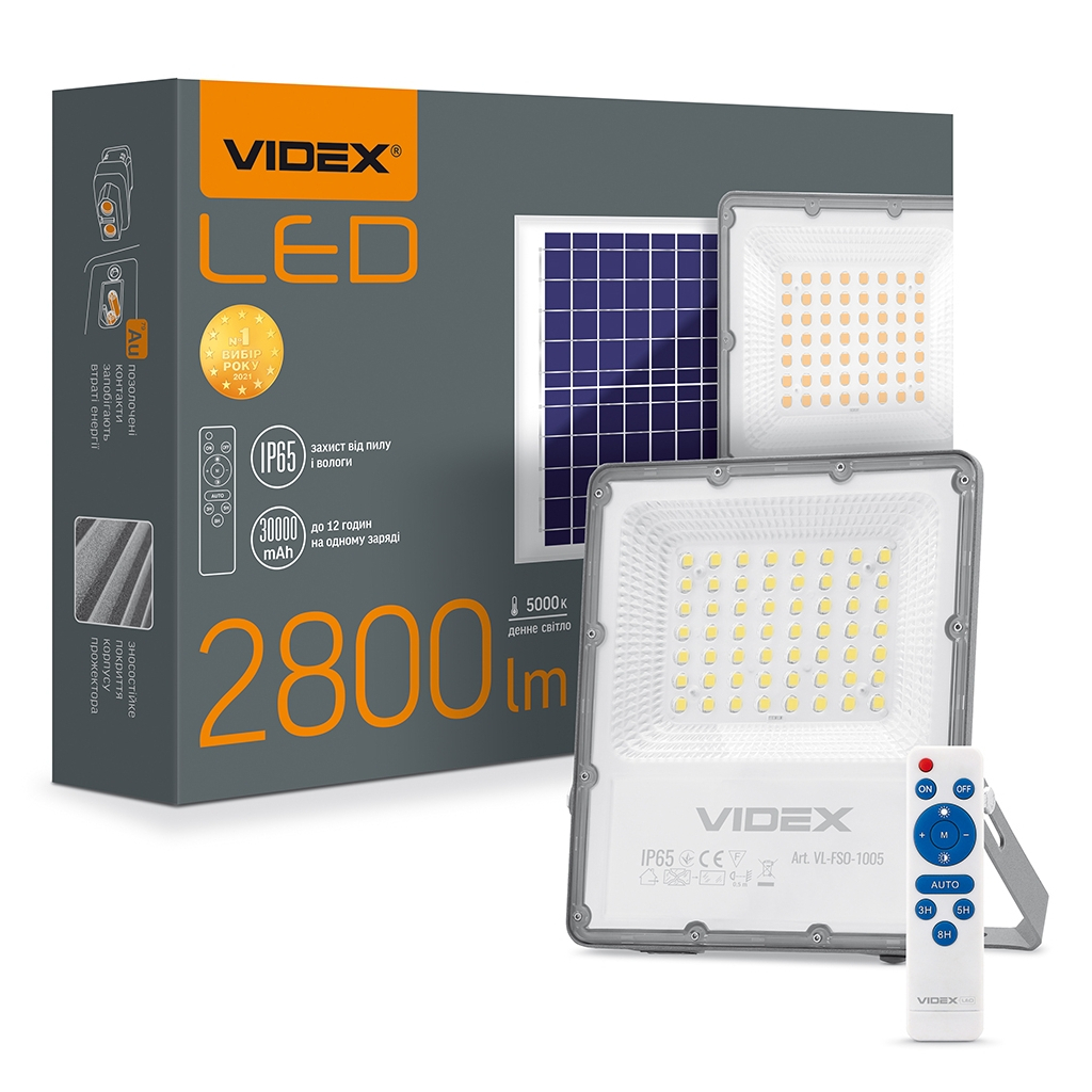 Прожектор Videx LED 30W 5000K (VL-FSO-1005) - зображення 6