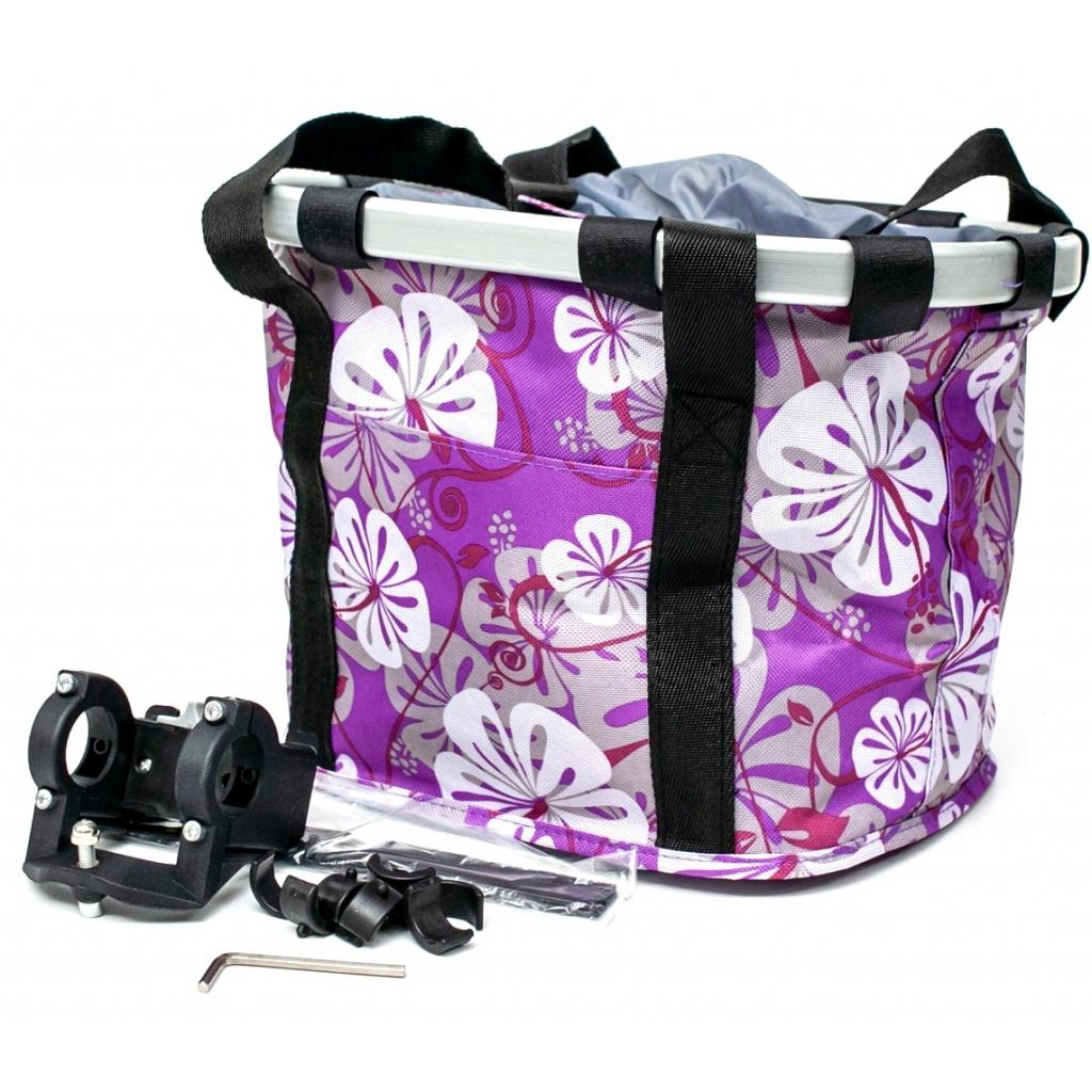 Велосумка на кермо Bravvos 30x25x25cm CK-082 Flower (BIB-034) - зображення 1