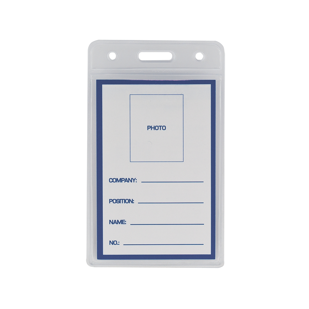 Бейдж Buromax вертикальний, 65 х 109 мм (BM.5403) - зображення 1