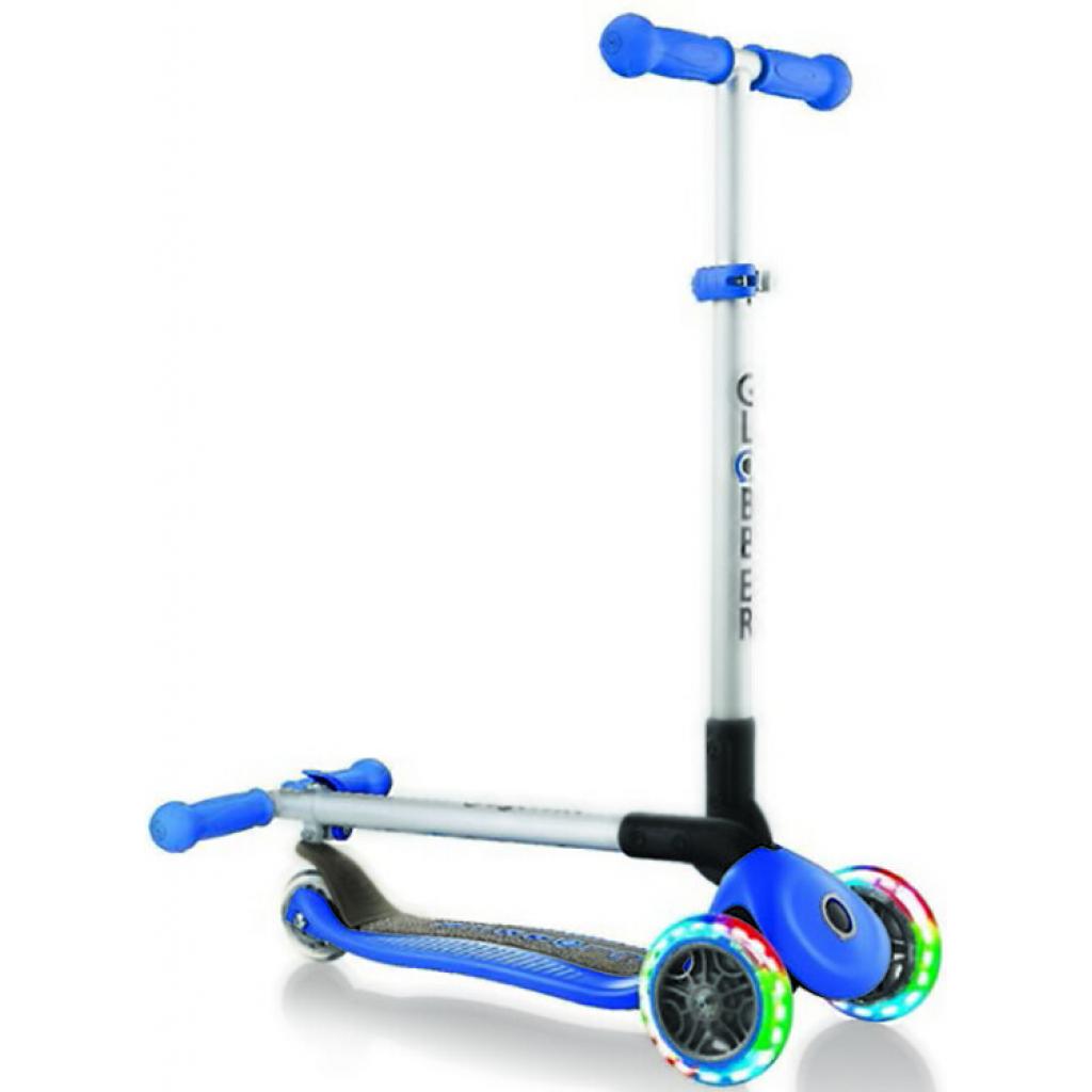 Самокат Globber Primo foldable lights синій з підсвічуванням (432-100-2) - зображення 6