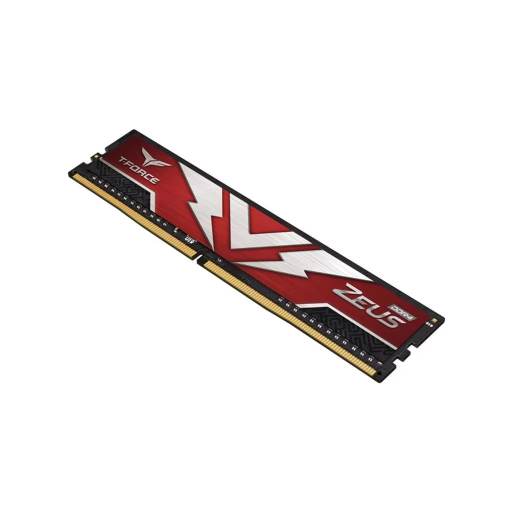 Модуль пам'яті для комп'ютера DDR4 16GB 3200 MHz T-Force Zeus Red Team (TTZD416G3200HC2001) - зображення 4