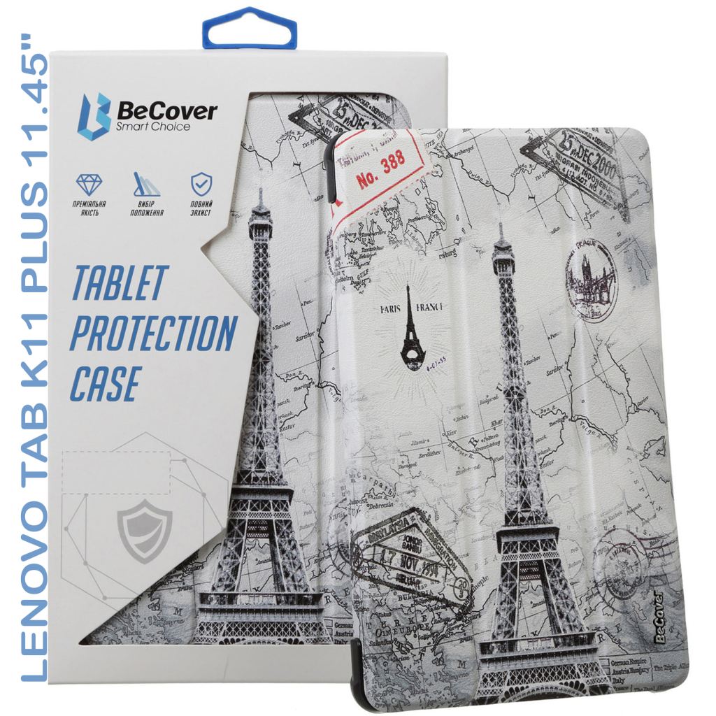 Чохол до планшета BeCover Smart Case Lenovo Tab K11 Plus TB-352F 11.45" Paris (711857) - зображення 6