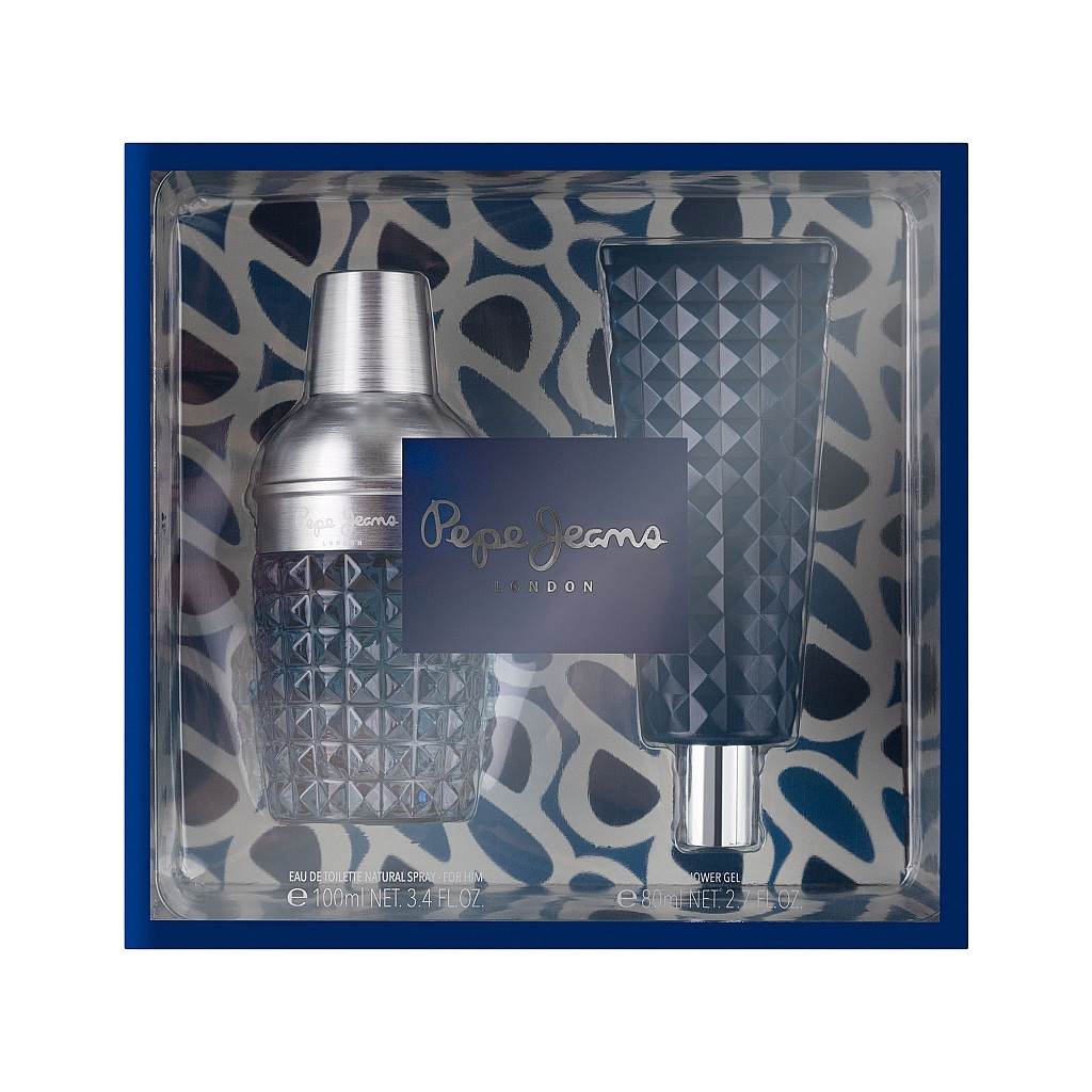 Набір косметики Pepe Jeans For Him туалетна вода 100 мл + гель для душу 80 мл (8436581949094) - picture 1