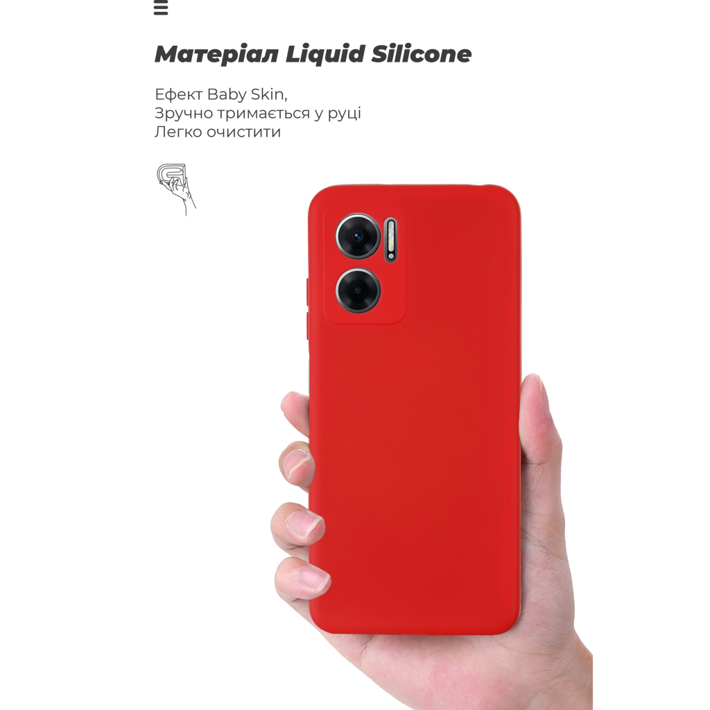 Чохол до мобільного телефона Armorstandart ICON Case Xiaomi Redmi 10 5G/11 Prime 5G/Note 11E 5G Red (ARM61855) - зображення 4