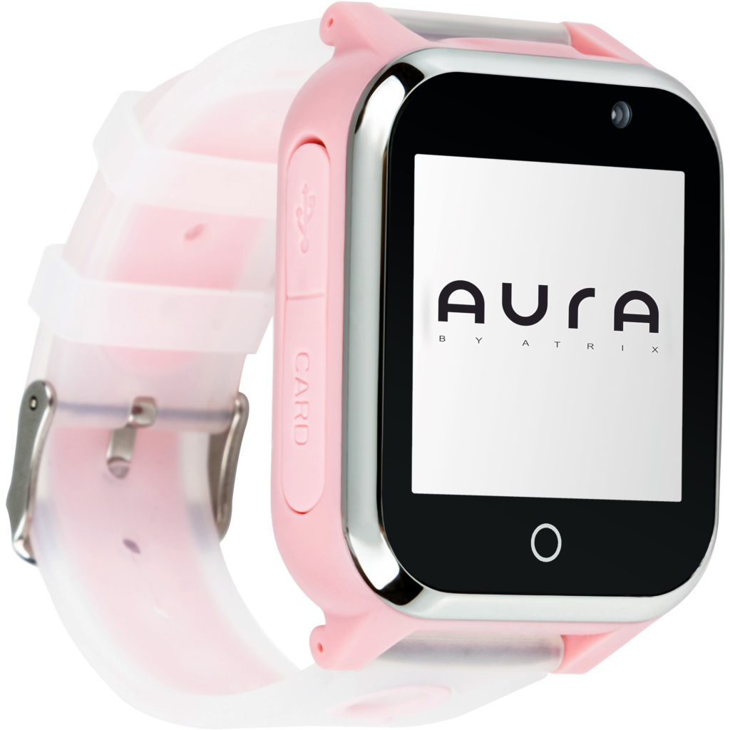 Смарт-годинник AURA A1 WIFI Pink (KWAA1WFP) - зображення 1