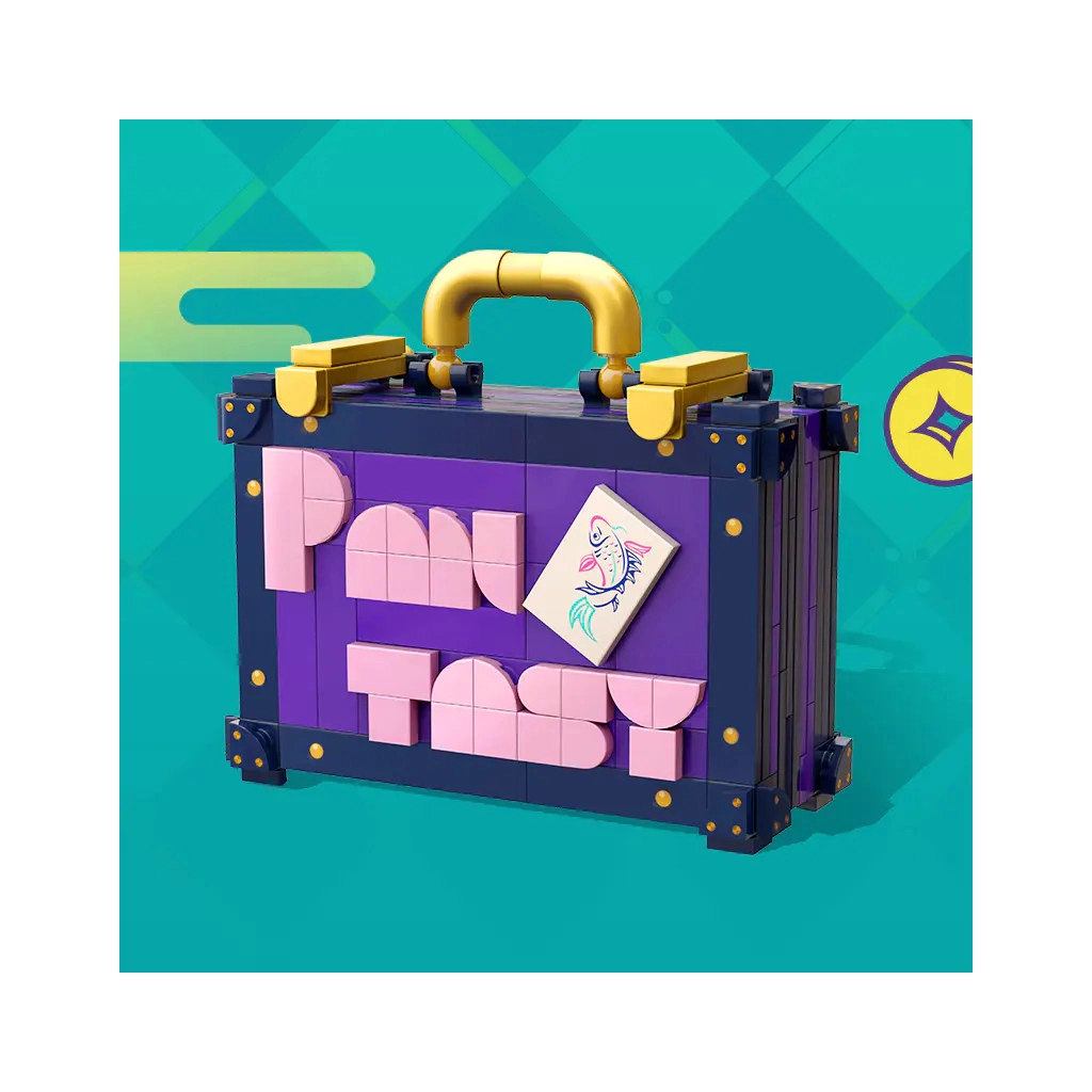 Конструктор Pantasy Original - Joyside Series Коробка для маджонга (18005) - зображення 2