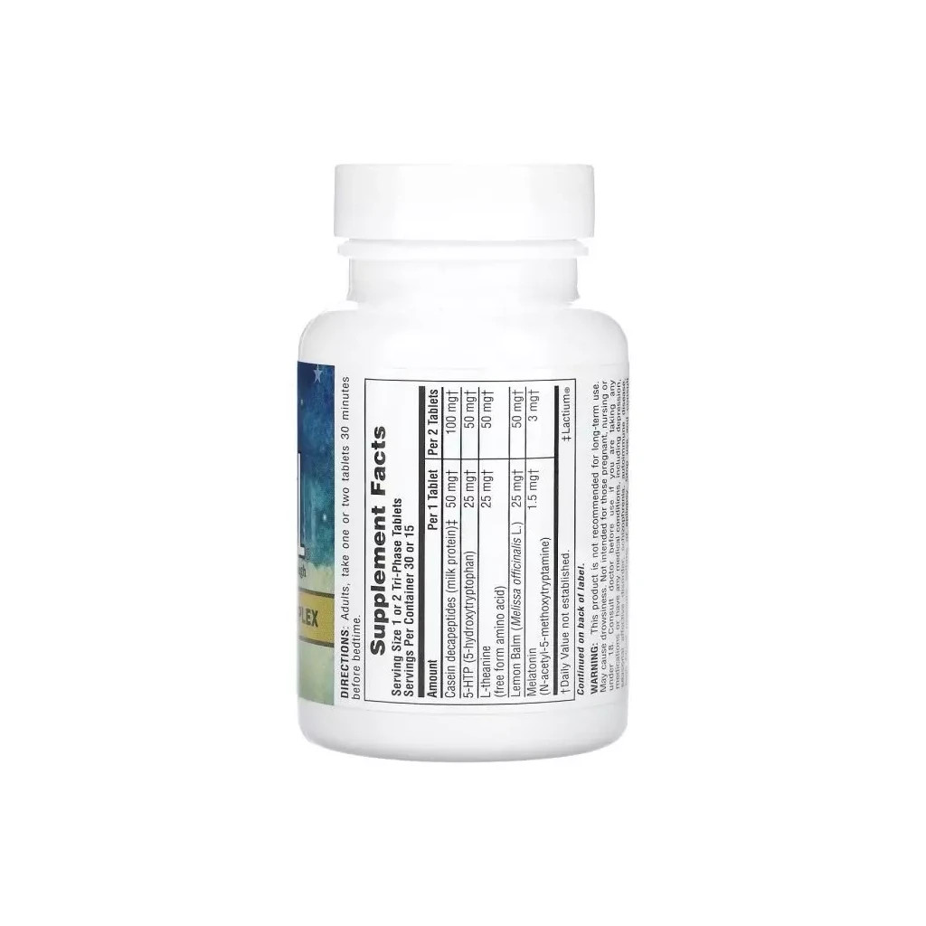 Вітамінно-мінеральний комплекс Natures Plus Комплекс для міцного сну, Dreaminol, 30 таблеток (NAP-04759) - зображення 2