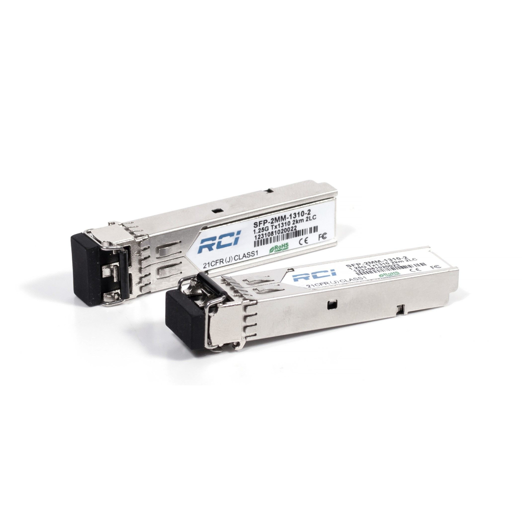 Модуль SFP 1G, 2km, 2LC, Tx 1310nm RCI (SFP-2MM-1310-2) - зображення 3
