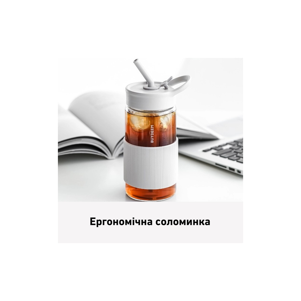 Пляшка для води Buydeem CD1017 500 мл Oats White (CD1017-OW) - зображення 2
