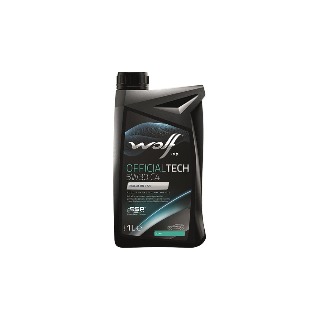 Моторна олива Wolf OFFICIALTECH 5W30 C4 1л (8308314) - зображення 1
