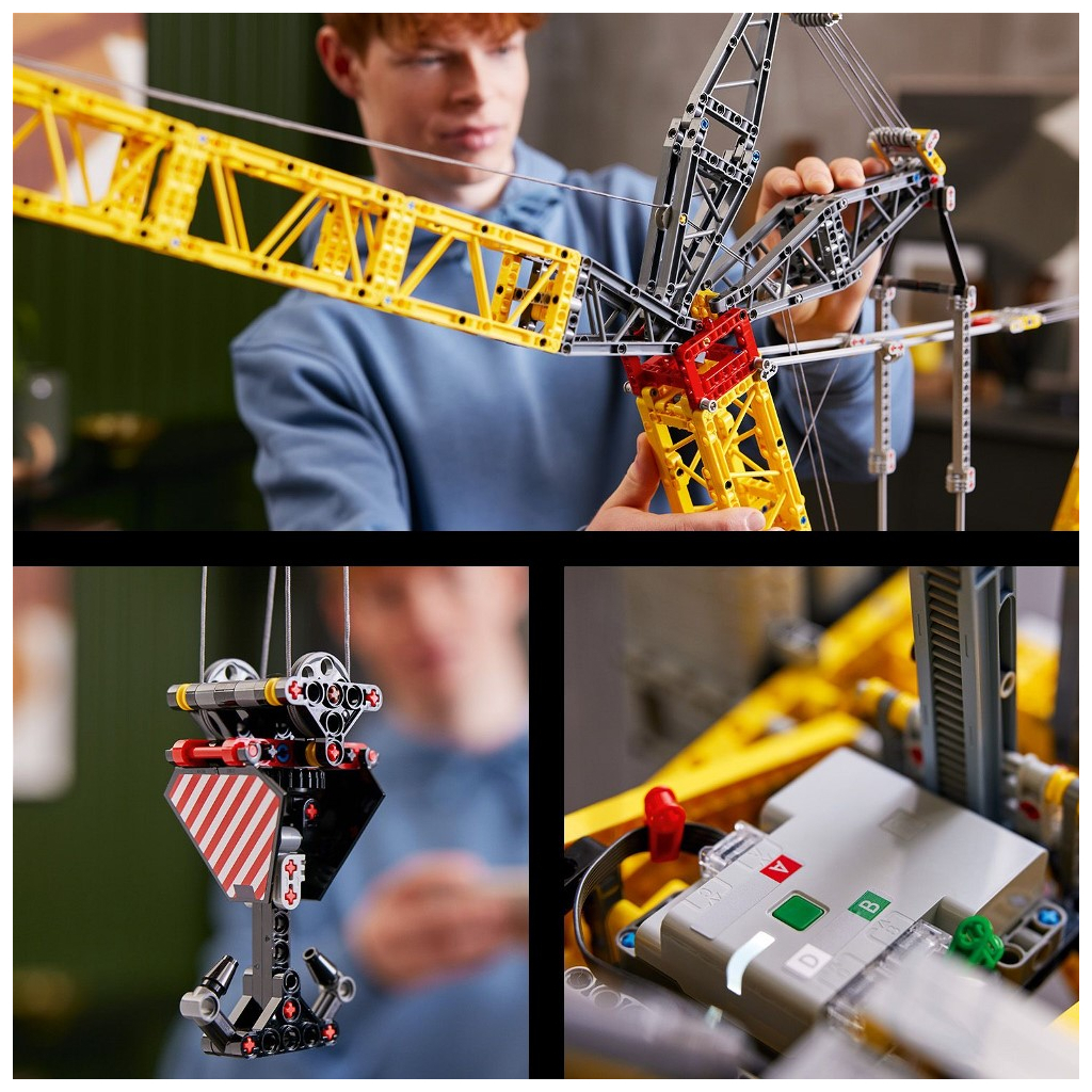 Конструктор LEGO Technic Гусеничний підйомний кран Liebherr LR 13000 2883 деталі (42146) - зображення 7