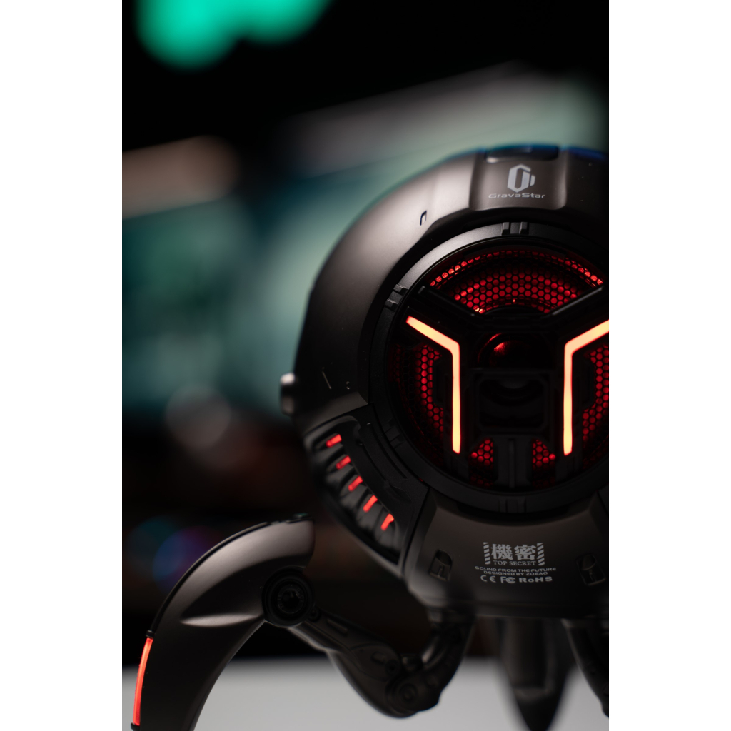 Акустична система GravaStar Mars Pro Zinc Alloy body Bluetooth Black (GRAVASTARG1PRO_BLK) - зображення 33