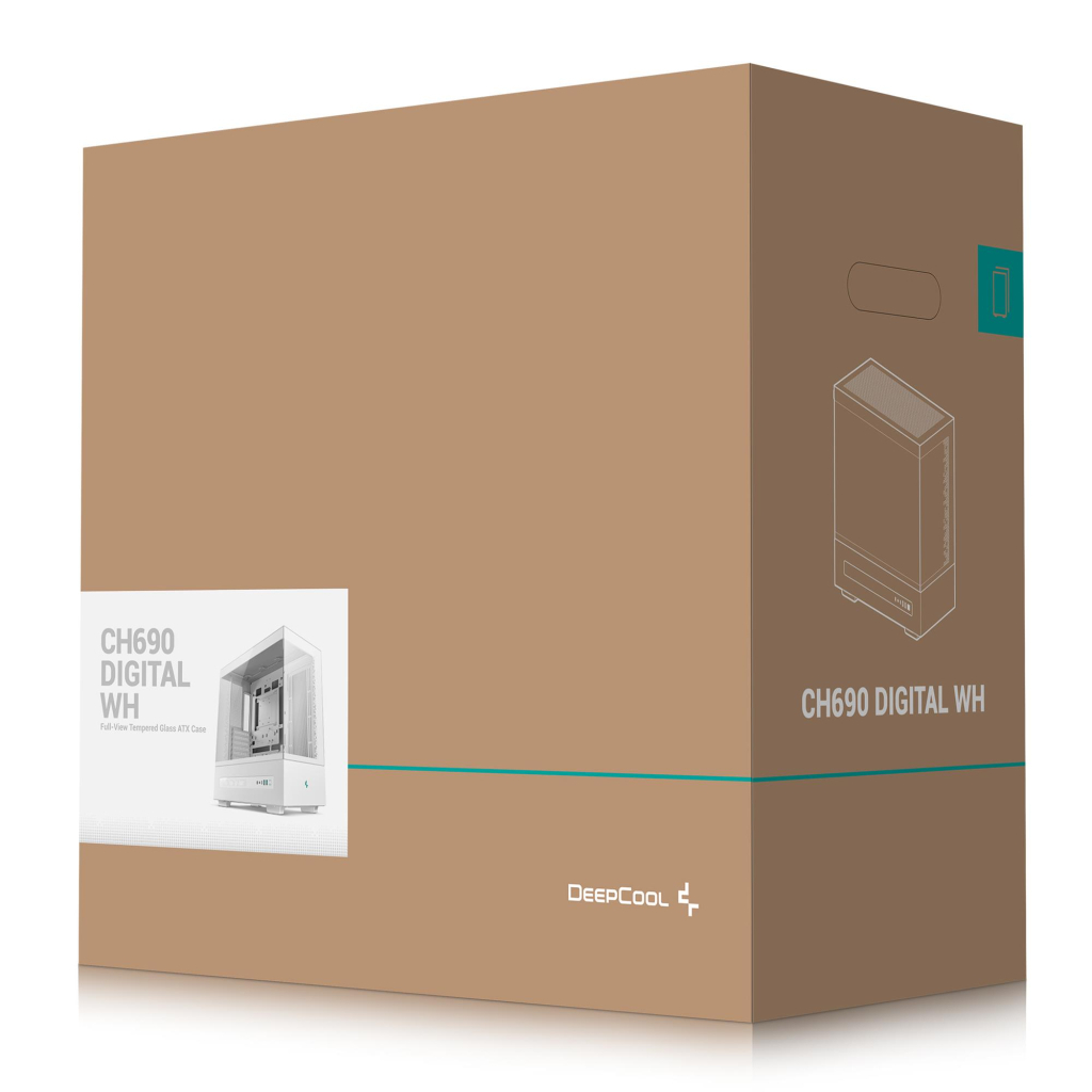 Корпус Deepcool CH690 Digital White (R-CH690-WHNNA0D-G-1) - зображення 12
