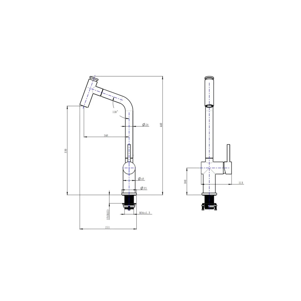 Змішувач Nett FBB-44 - зображення 2