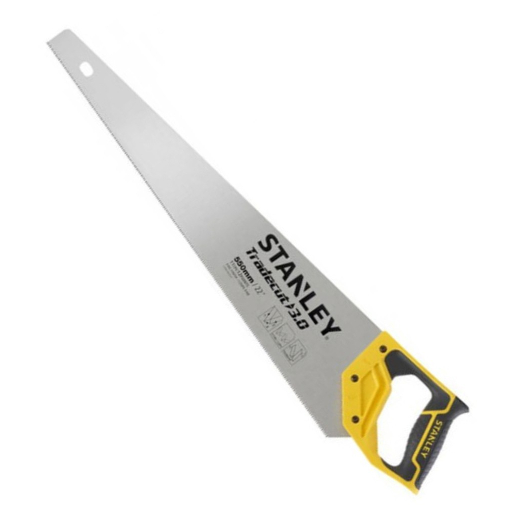 Ножівка Stanley Tradecut, універсальна, із загартованими зубами, L=550мм, 11 tpi. (STHT1-20353) - изображение 2