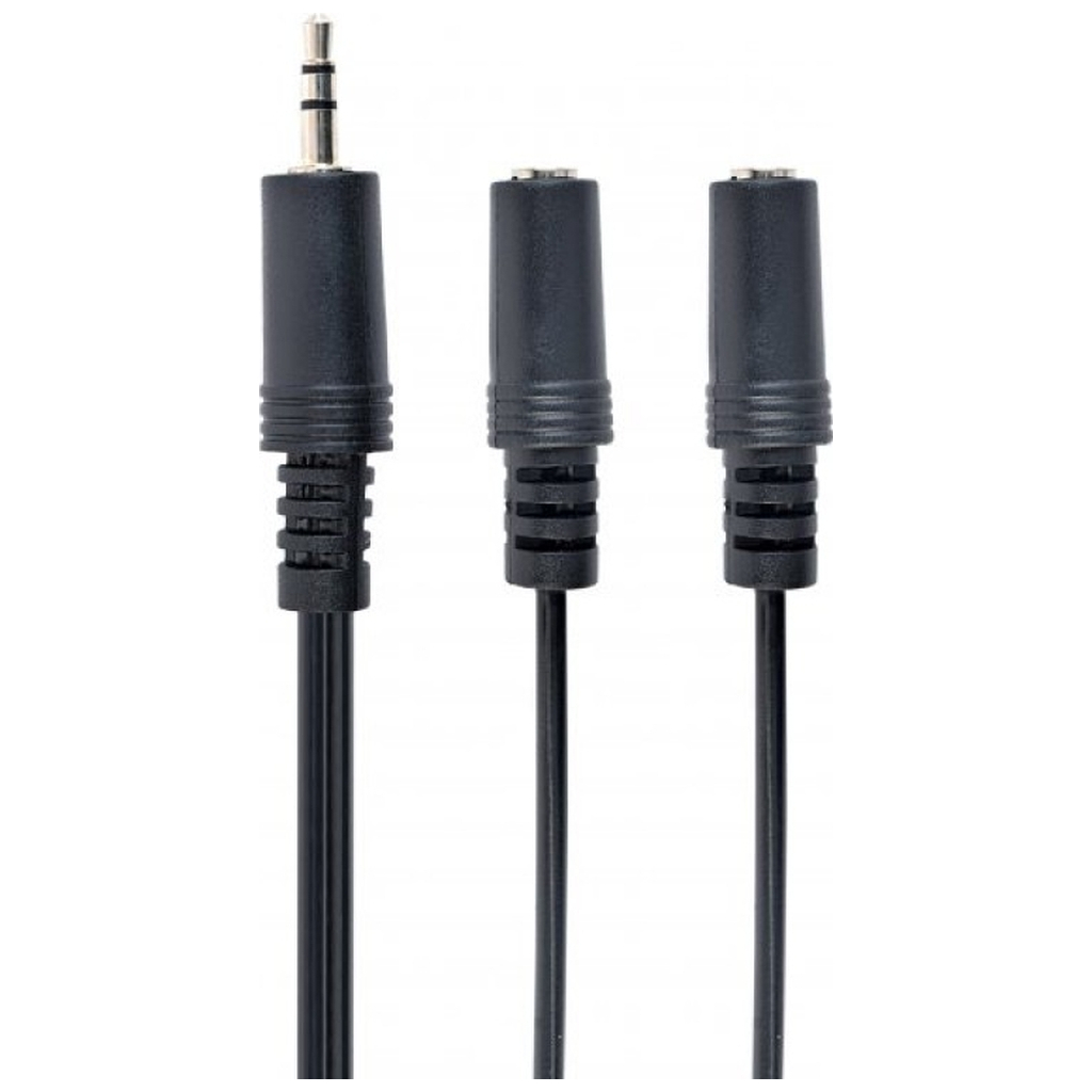 Кабель мультимедійний 3.5mm M to 2x3.5mm F 5.0m Cablexpert (CCA-415) - зображення 1