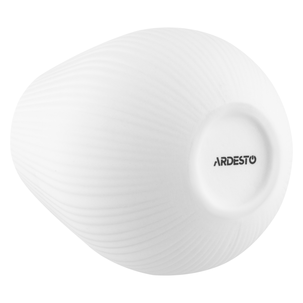 Ваза Ardesto Olbia, 12.5х14см, порцеляна, білий (AR3807W) - зображення 5