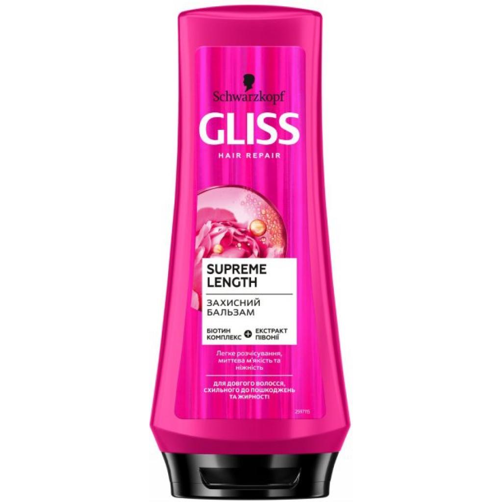 Кондиціонер для волосся Gliss Supreme Length для довгого волосся 200 мл (9000101201185) - изображение 1