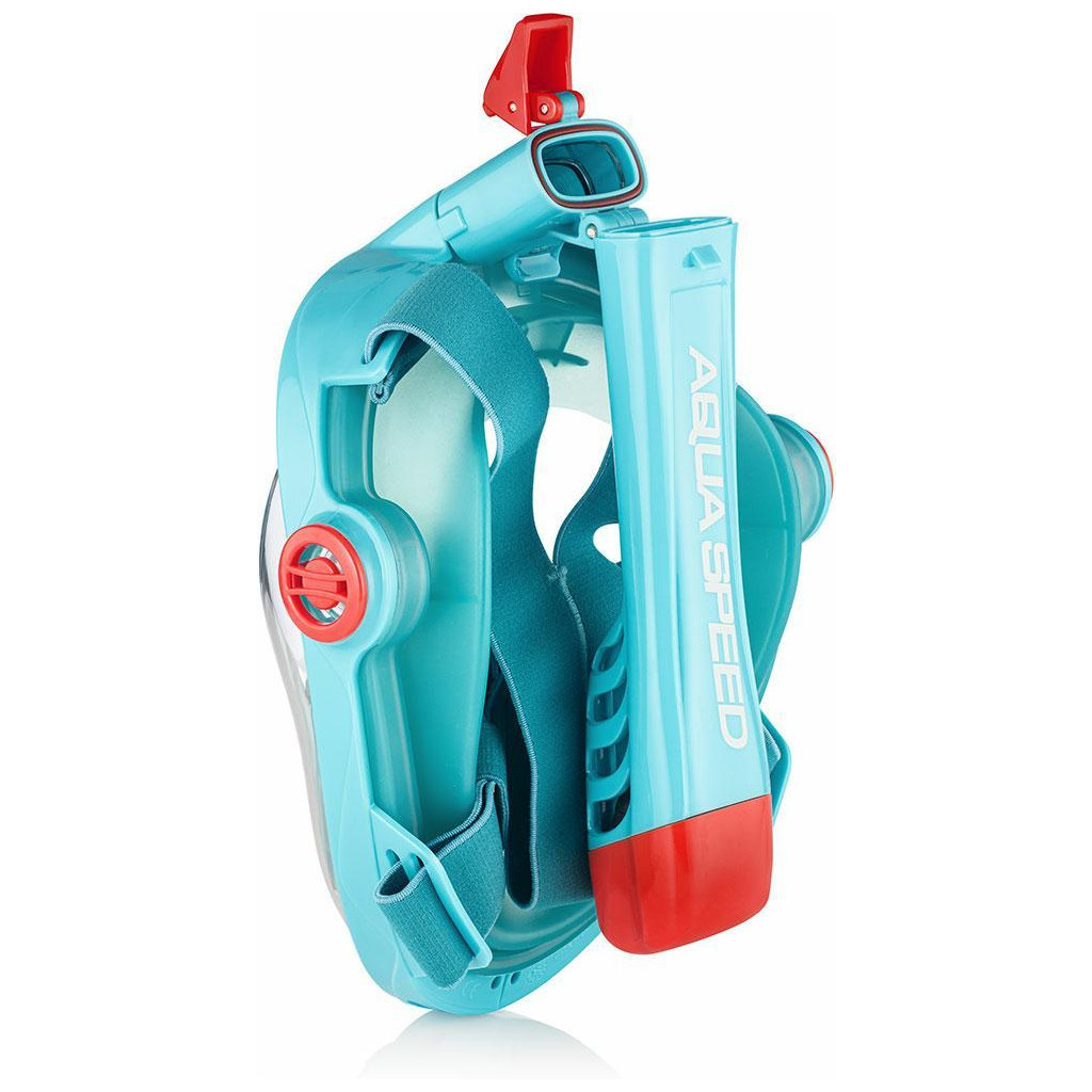 Маска для плавання Aqua Speed Spectra 2.0 7083 бірюзовий, червоний 248-02 L (5908217670830) - изображение 4