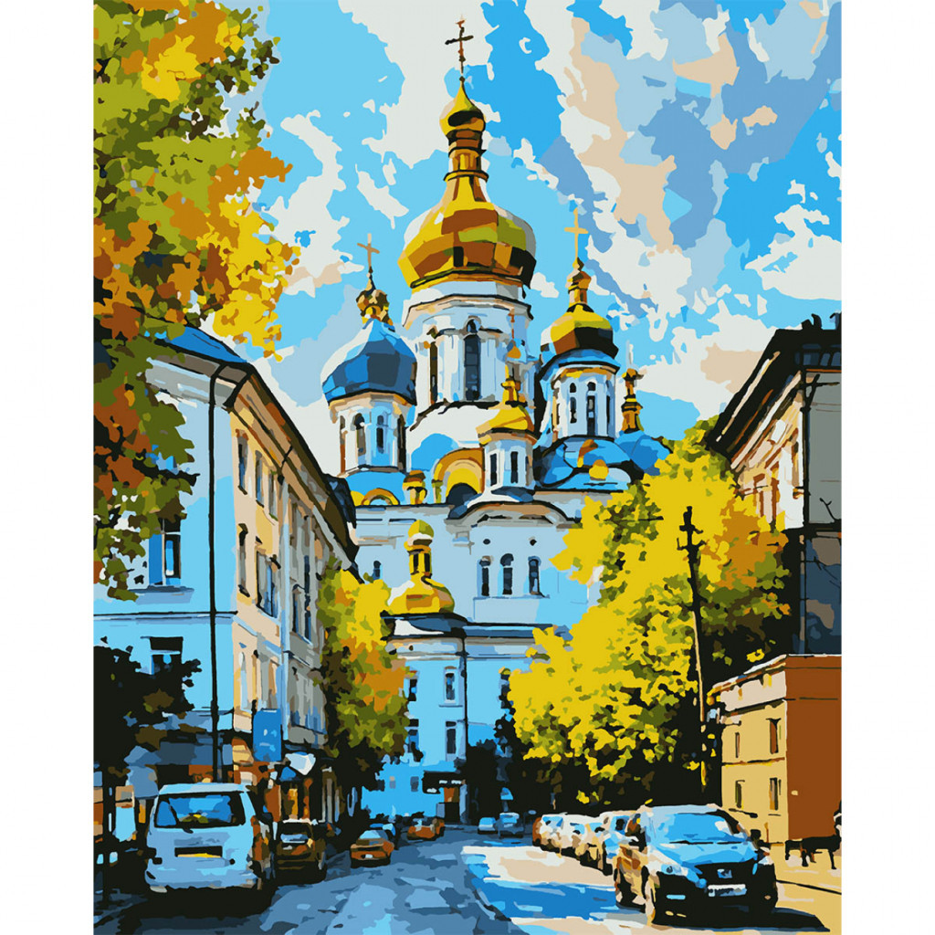 Картина по номерам Santi Ранок у Києві 40*50 см (954837) - зображення 1