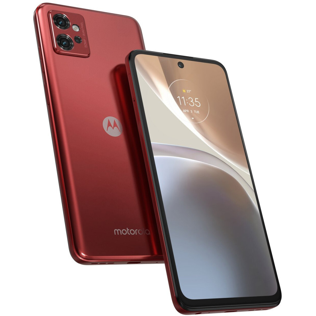 Мобільний телефон Motorola G32 8/256Gb Satin Maroon (PAUU0052RS) - зображення 12
