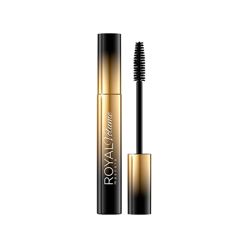 Туш для вій Eveline Cosmetics Royal Volume Збільшуюча об'єм 10 мл (5901761984613) - зображення 1