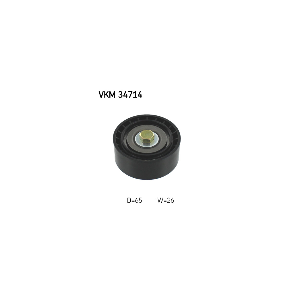 Ролик натягувача ременя SKF VKM 34714 - зображення 1
