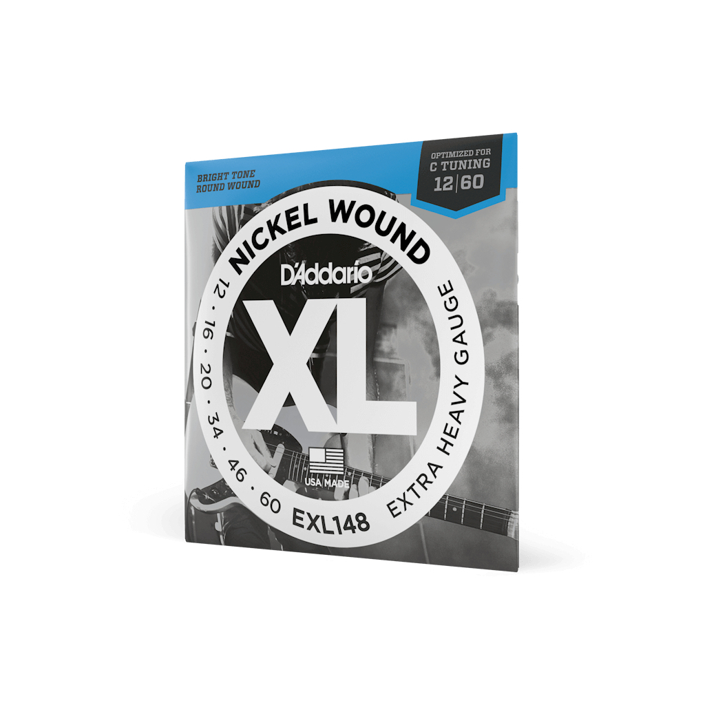Струни для гітари D'Addario XL Nickel Wound Extra Heavy (12-60) (EXL148) - зображення 2