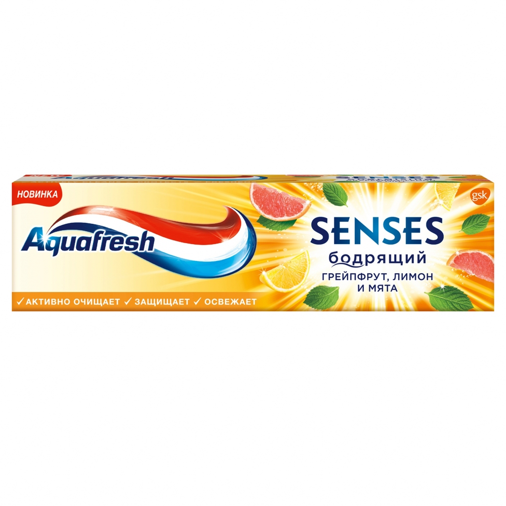 Зубна паста Aquafresh Енергія грейпфрута 75 мл (5054563089779) - зображення 2
