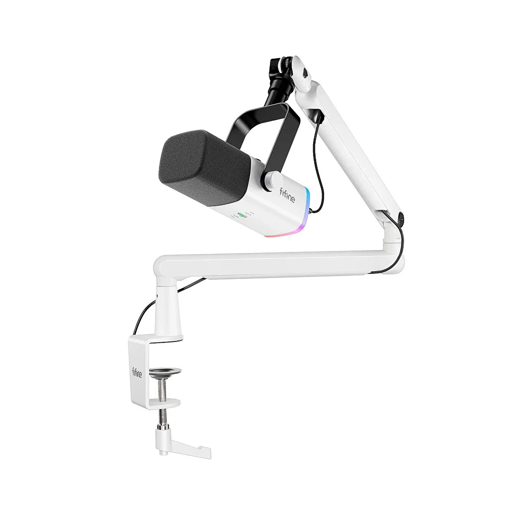 Мікрофон Fifine TAM8W USB White (TAM8W) - зображення 1