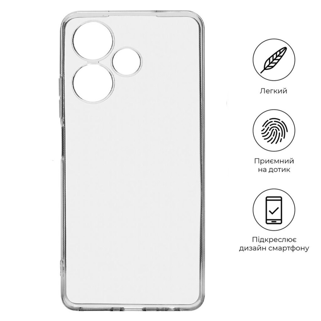 Чохол до мобільного телефона BeCover Infinix Hot 30 (X6831) Transparancy (710390) - зображення 5