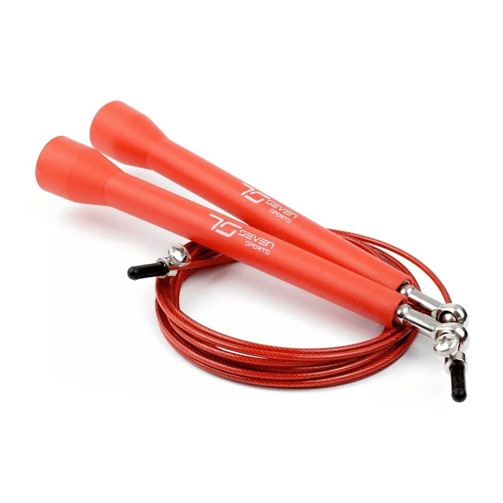 Скакалка 7Sports Elite Rope SK-5 швидкісна 3м Червона (SK-5 RED) - зображення 4