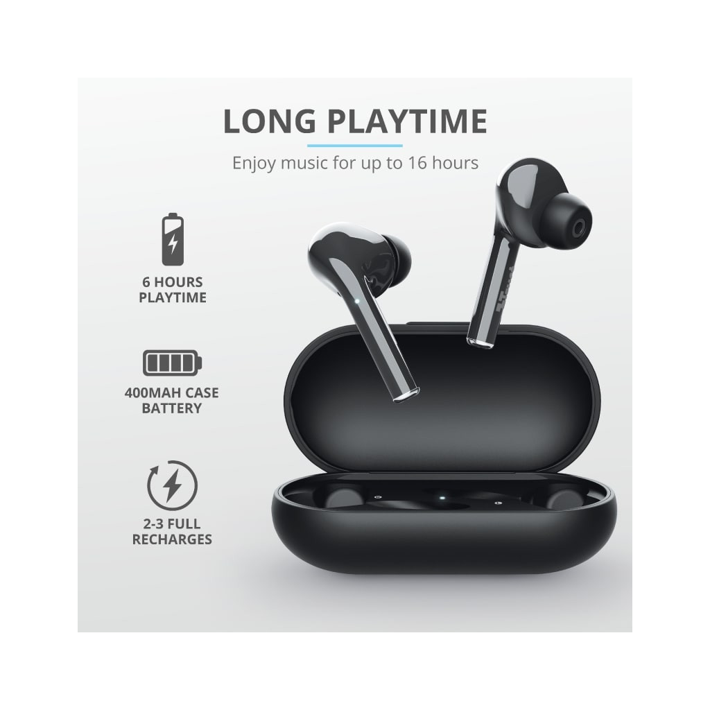 Навушники Trust Nika Touch True Wireless Black (23554) - зображення 11