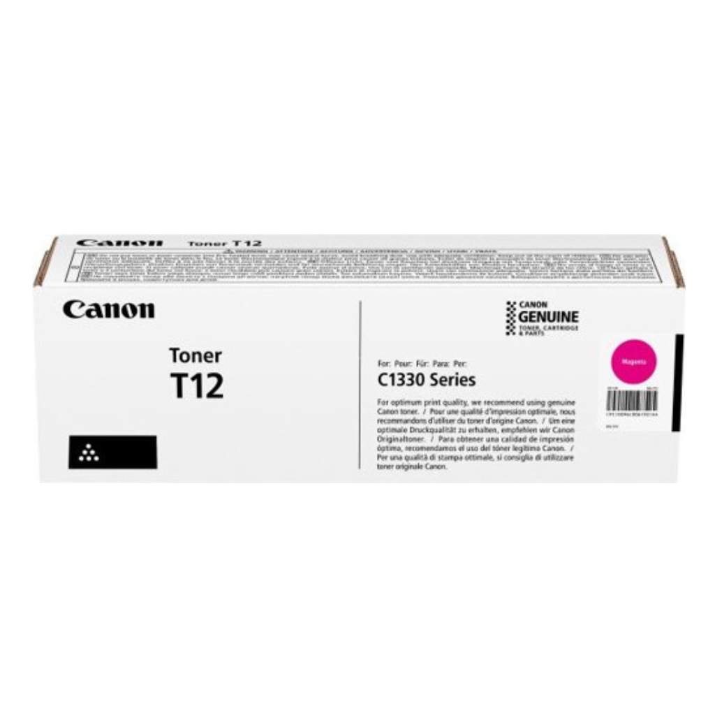 Тонер-картридж Canon T12 Magenta (5096C006AA) - зображення 1