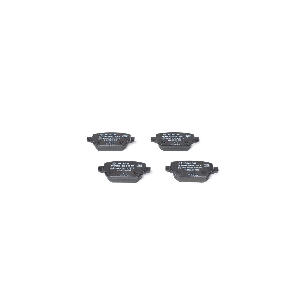 Гальмівні колодки Bosch 0 986 494 247 - зображення 7
