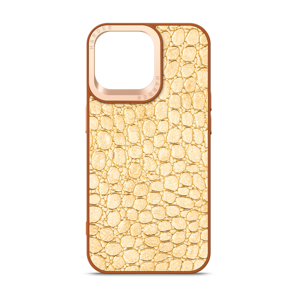 Чохол до мобільного телефона Harder Crocosaur Apple iPhone 14 Pro Max Beige (ARM76727) - зображення 1