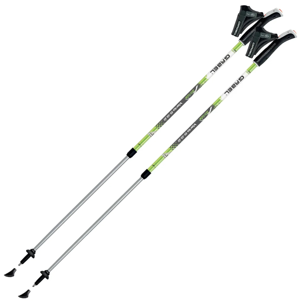Палиці для скандинавської ходи Gabel Vario S-9.6 Lime (7008350530000) - зображення 1