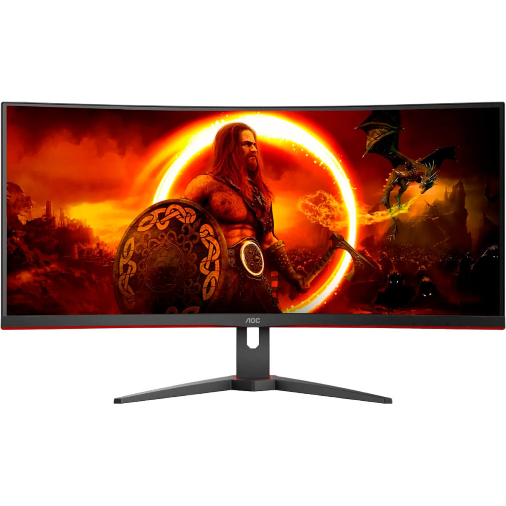 Монітор AOC CU34G2XE/BK - зображення 1
