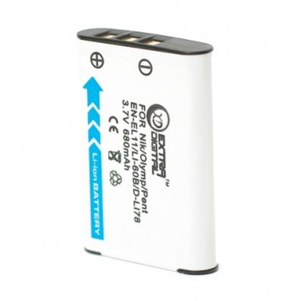 Акумулятор до фото/відео Extradigital Nikon EN-EL11, D-Li78, DB-80 (DV00DV1228) - зображення 2