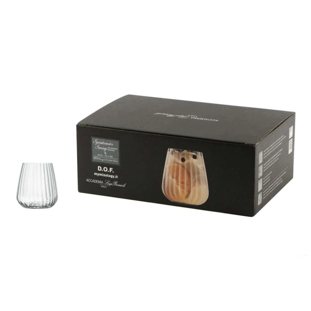 Набір склянок Luigi Bormioli Swing DOF 450 мл 6 шт/уп (13191/01) - зображення 3