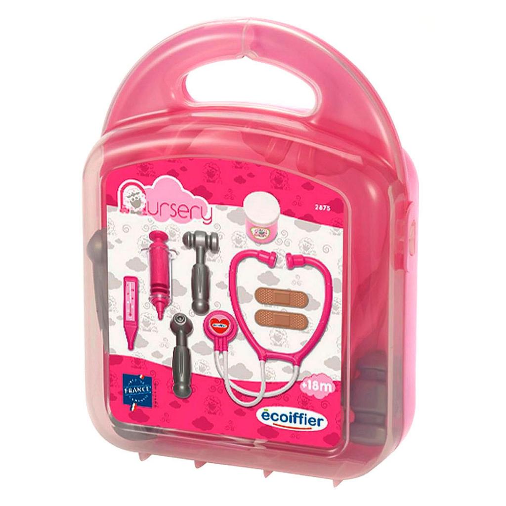 Аксесуар до ляльки Ecoiffier кейс дитячого лікаря з інструментами (002875) - зображення 2