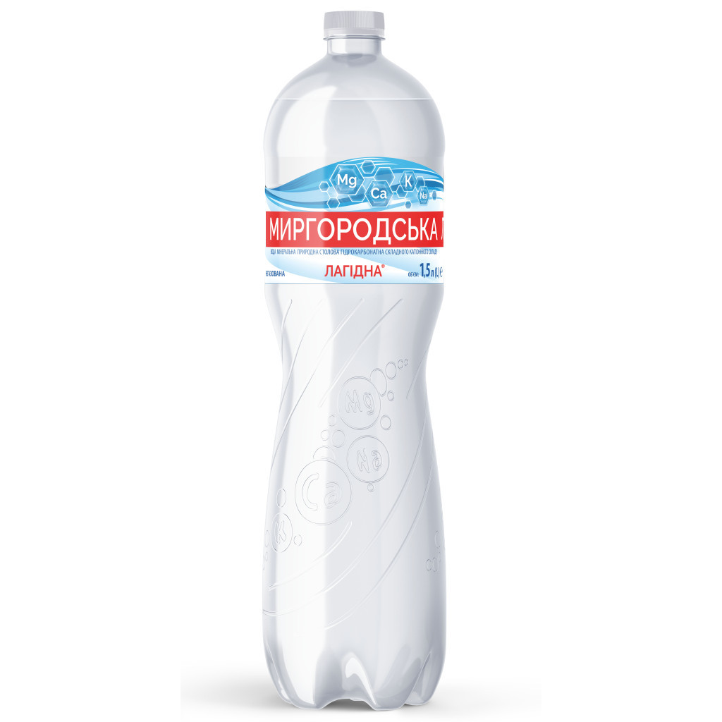 Мінеральна вода Миргородська Лагідна 1.5 н/газ пет (4820000431026) - изображение 2