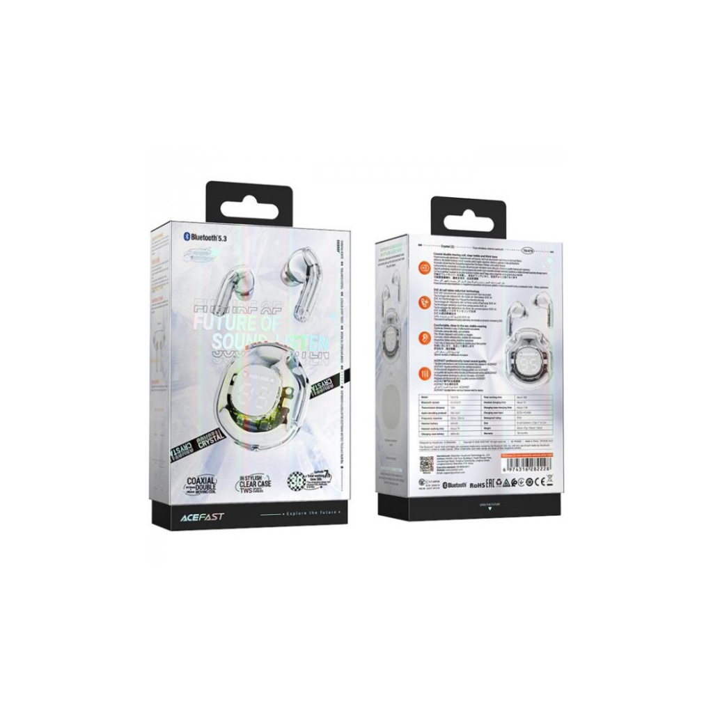 Навушники Acefast T8 White Moon (6974316282228) - зображення 4