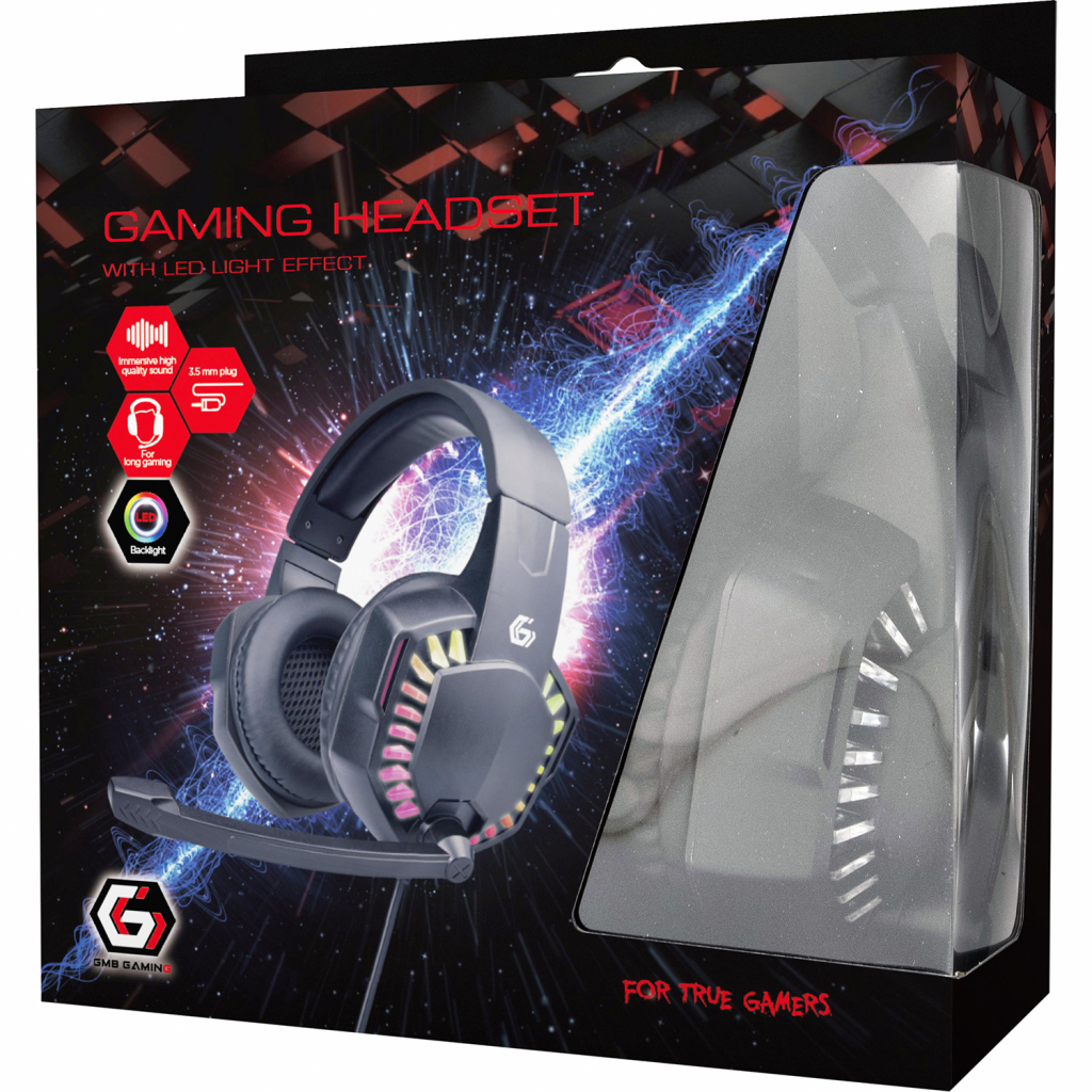 Навушники Gembird GHS-06 Black (GHS-06) - зображення 5