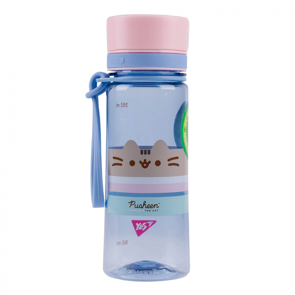 Поїльник-непроливайка Yes Pusheen 400 мл, блакитна (708319) - зображення 1